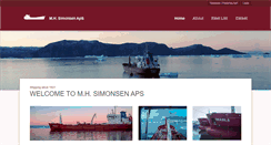 Desktop Screenshot of mhsimonsen.com